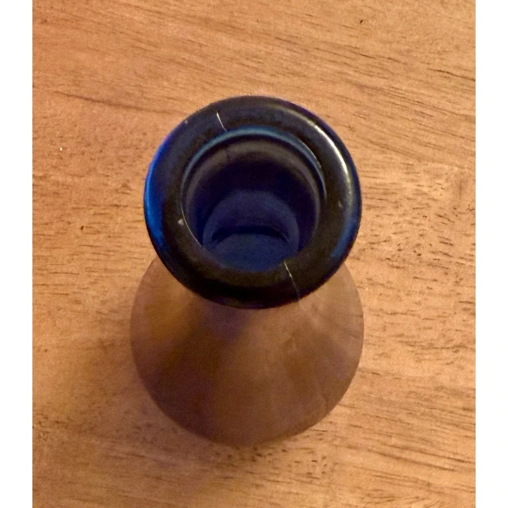 Vintage Cobalt Blue Vase 10
